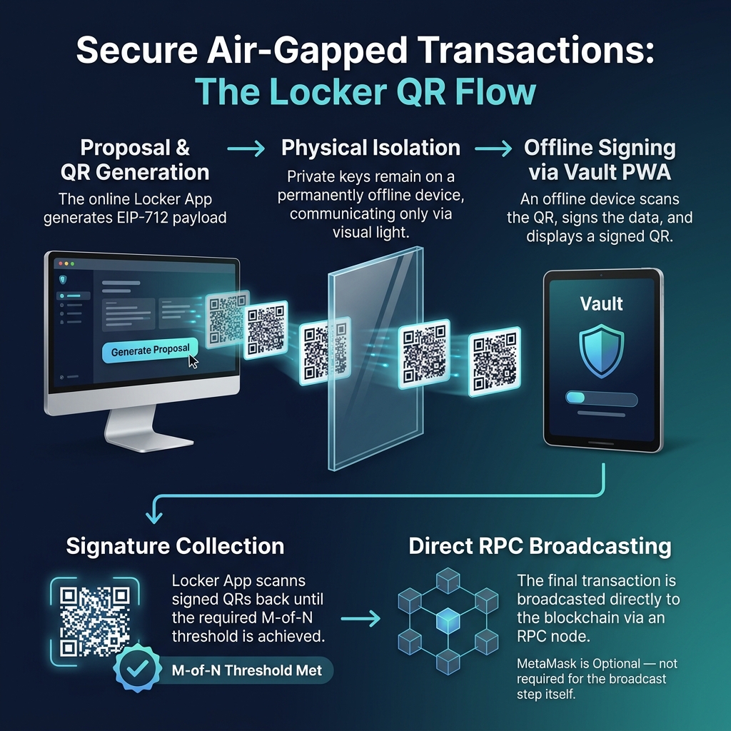 Secure Air-Gapped Transactions